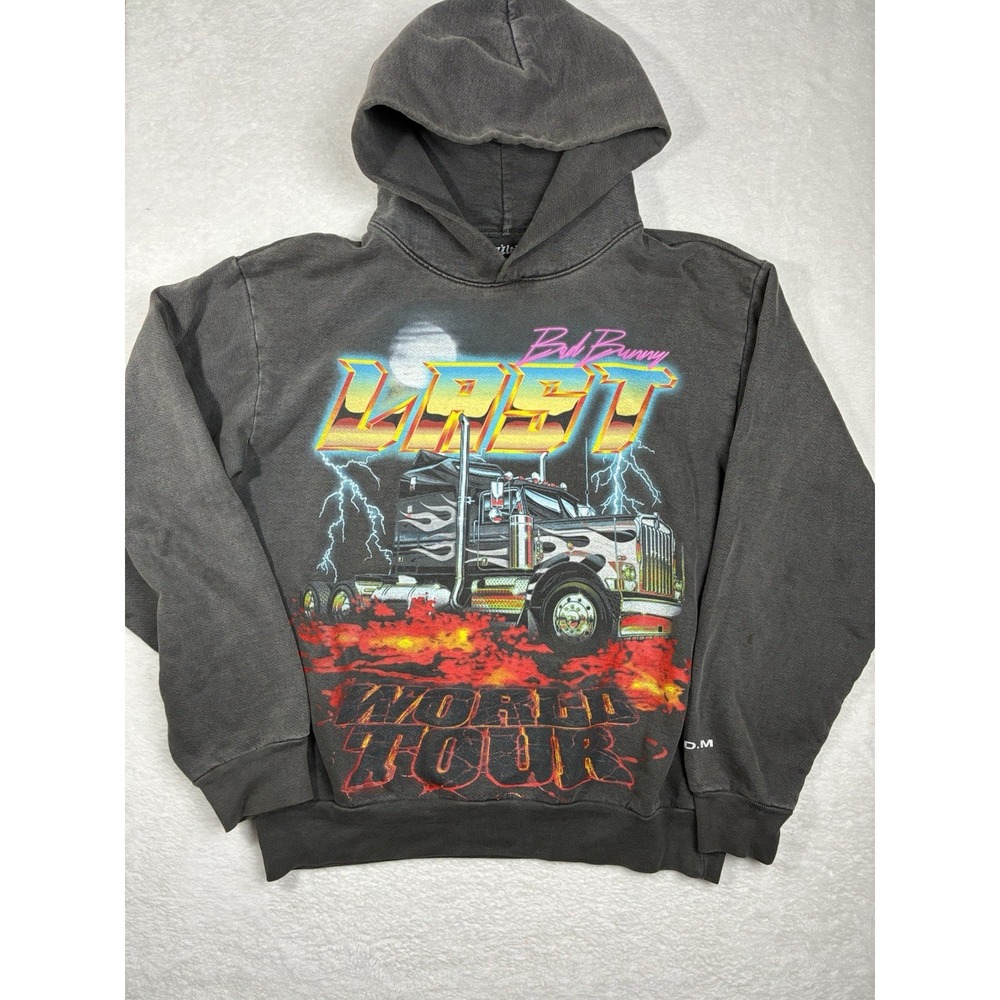 2020 Bad Bunny El Ultimo Tour Del Mundo Hoodie Sweatshirt Merch Medium